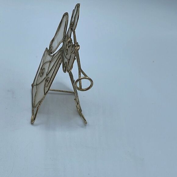 Vintage Capiz shell Angel table top ornament. - Picture 2 of 6